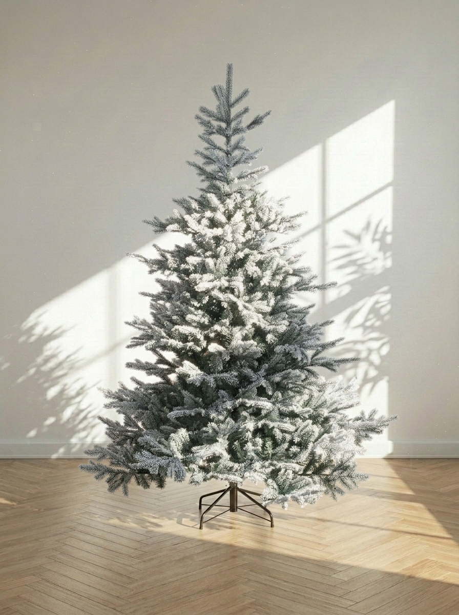 Realistischer, mattierter Weihnachtsbaum Grandis 180 cm für den Innenbereich