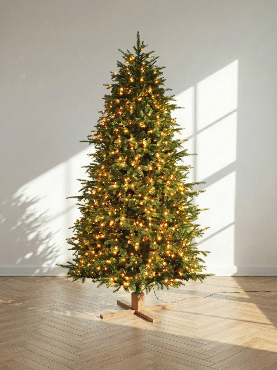 Sapin de Noël Helsinki avec Éclairage Led pour Intérieur et Extérieur