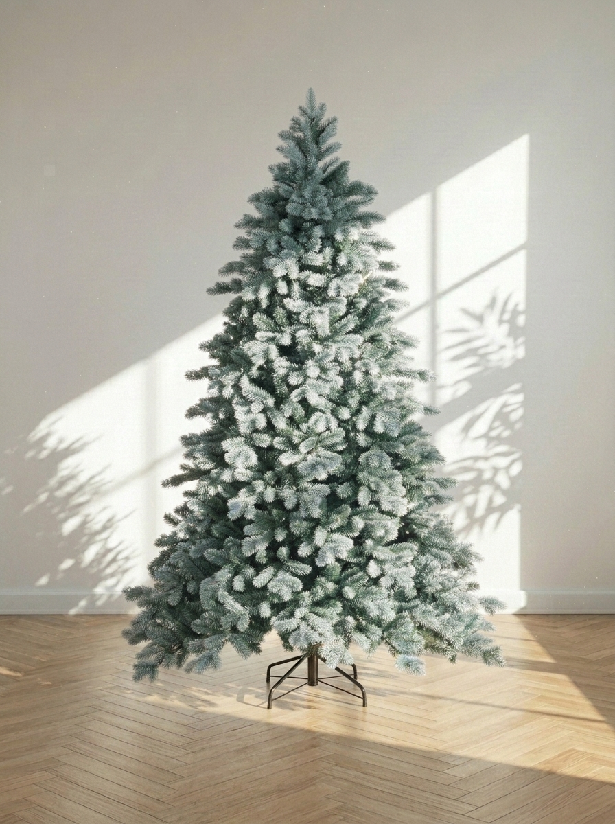 Árbol de Navidad esmerilado de Colorado realista