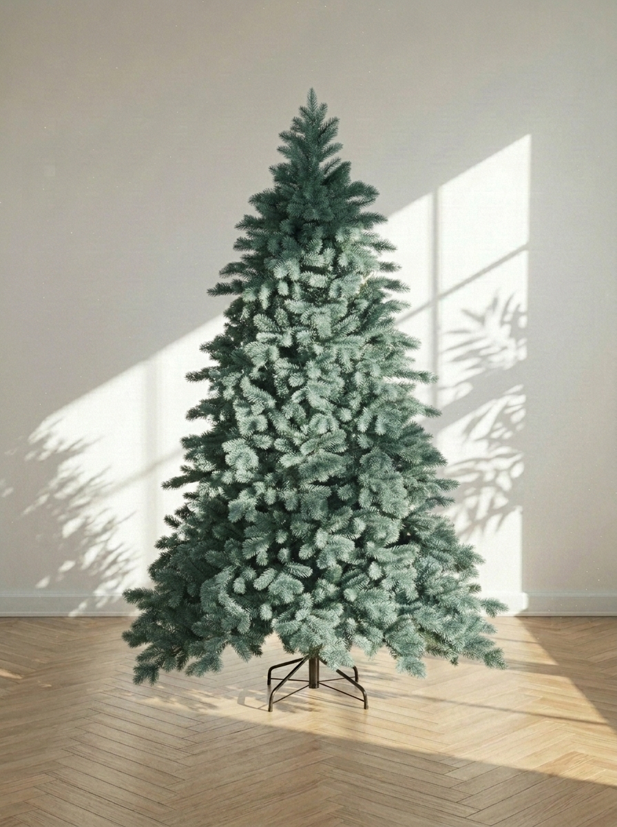 Realistischer blauer Douglas-Weihnachtsbaum