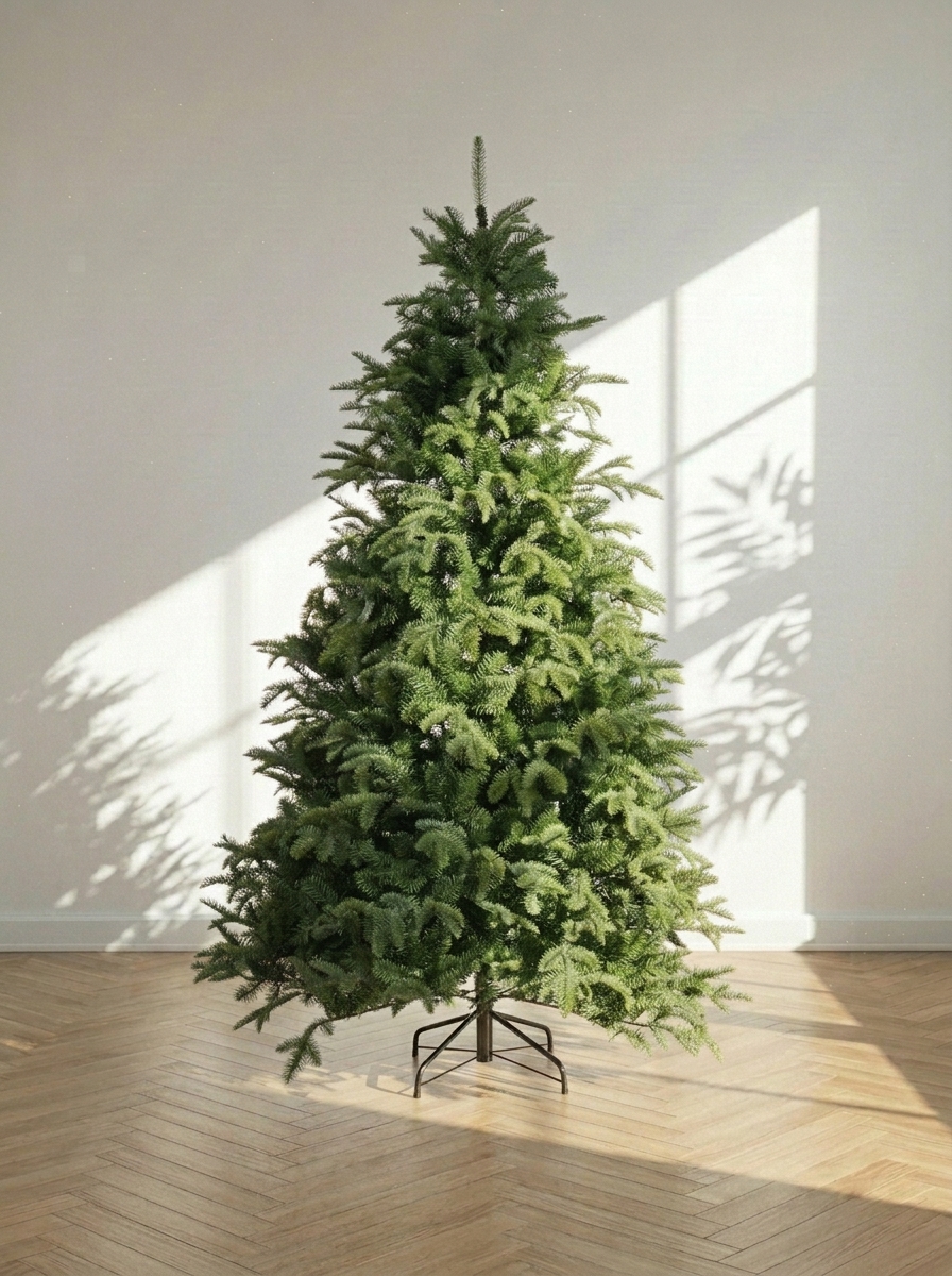 Albero di Natale realistico di montagna nobile