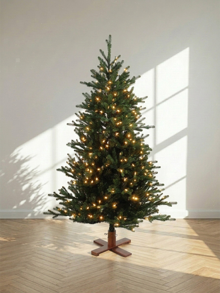 Sapin de Noël Artificiel Vermont avec Éclairage Led