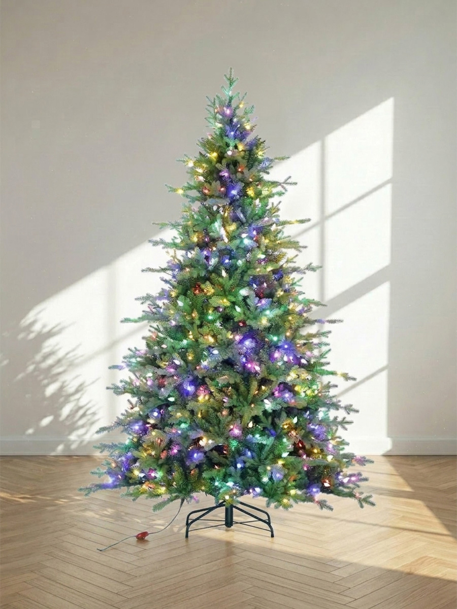 Sapin de Noël Réaliste avec Lumières Led Pastel Vienna Diamond