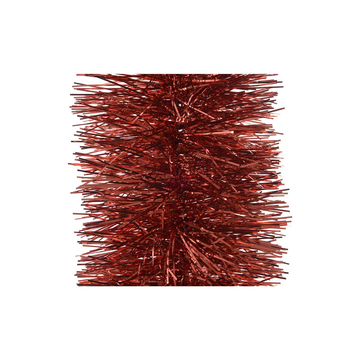 Guirlande festive rouge.
