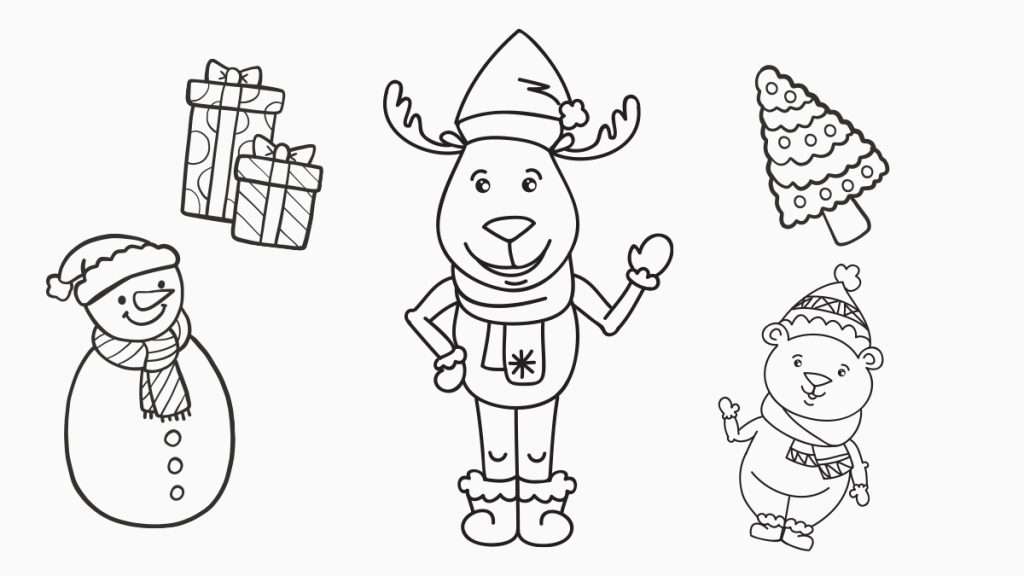 Dessins de Noël gratuit à télécharger