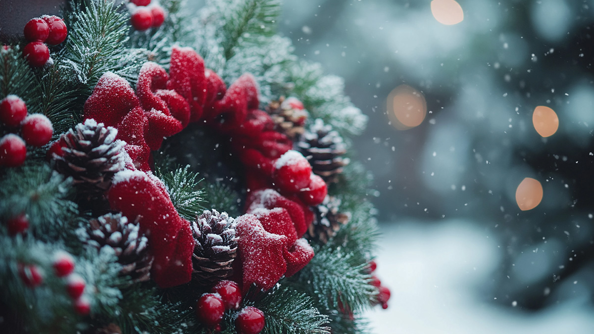 Christmas wreath, what is its meaning?