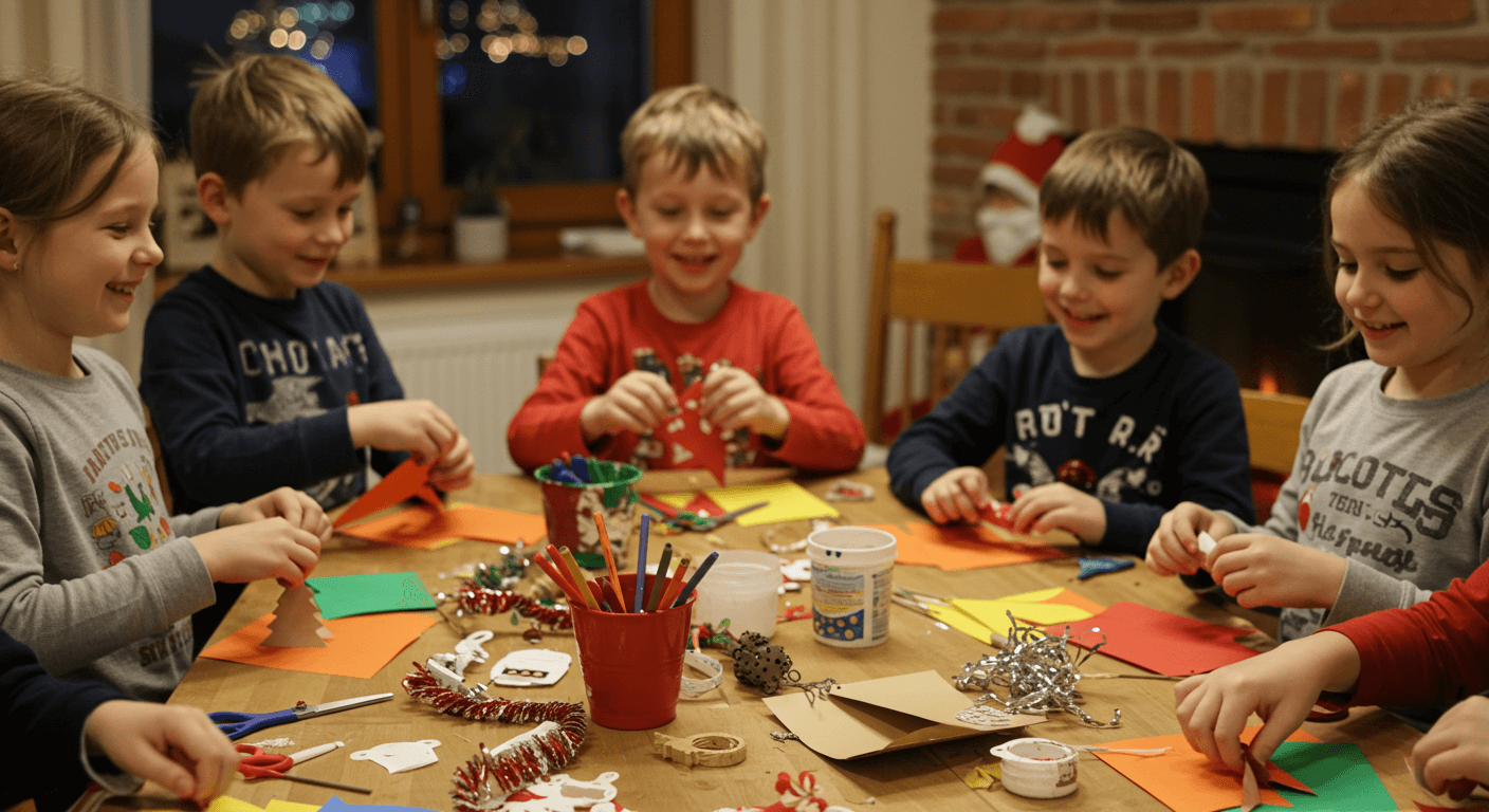 Bricolages de Noël faciles à faire avec les enfants