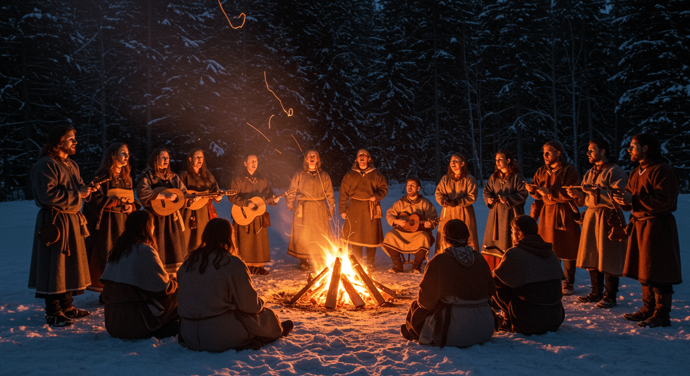 L'origine surprenante des chants de noël