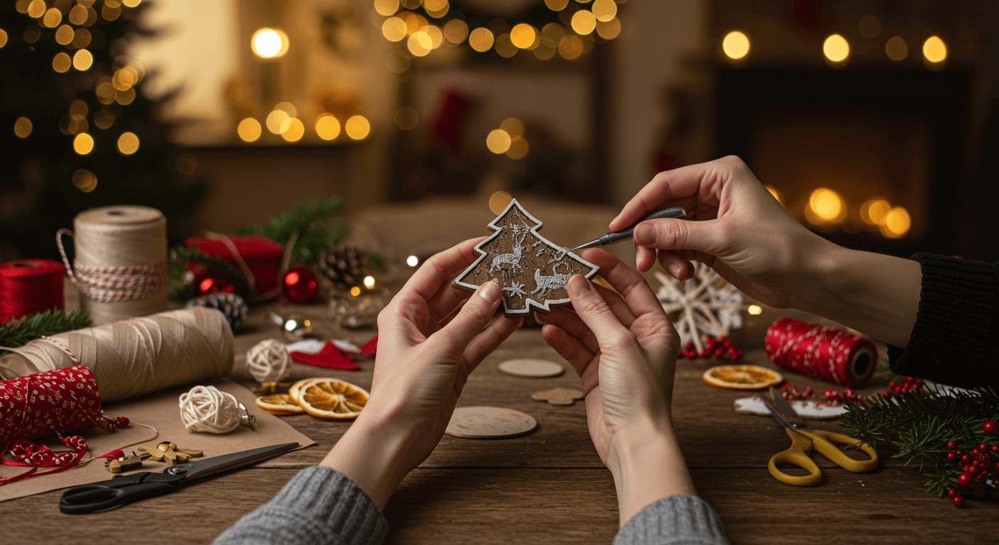 Concevoir ses cadeaux de Noël soi-même