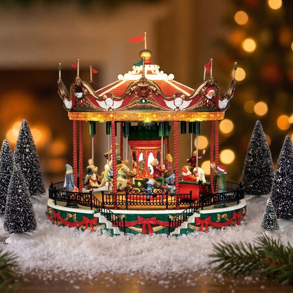 Carroussel du Père Noël Illuminé