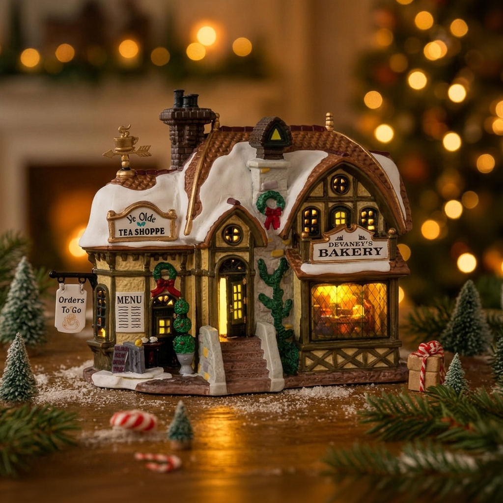 Devaney's Bakery Illuminated