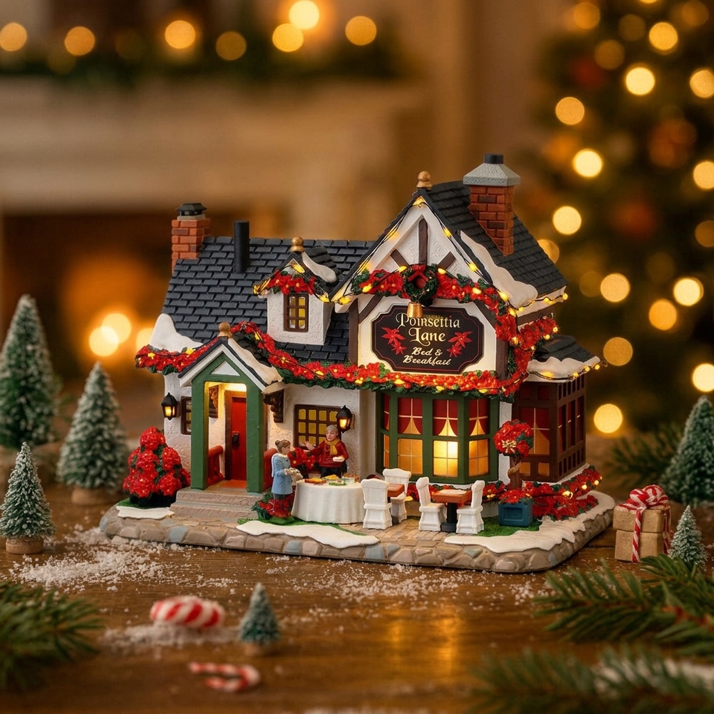 Gîte Bed & Breakfast Poinsettia Lane Illuminé