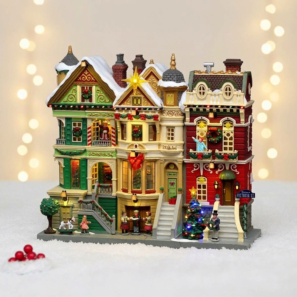 Noël sur Victoria Street Illuminé